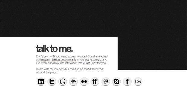 social icons web design - Kimburgess.info