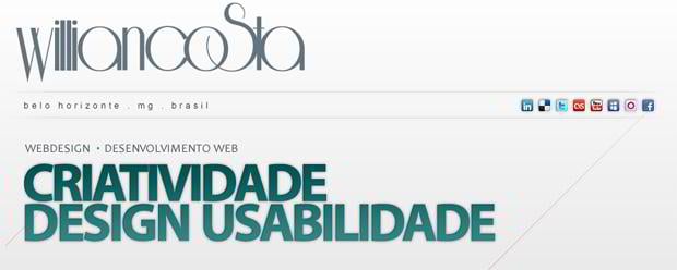 web design social icons - Williancosta.com.br