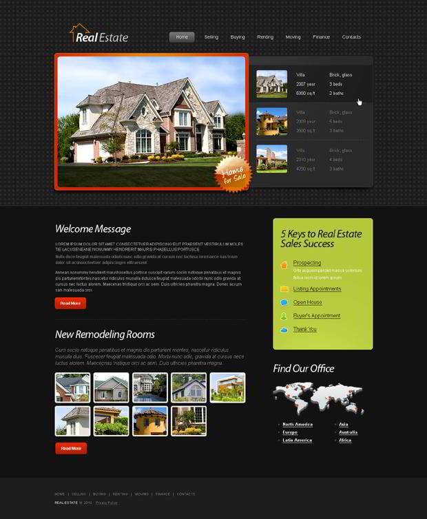 real estate images free. Free HTML5 Template for Real