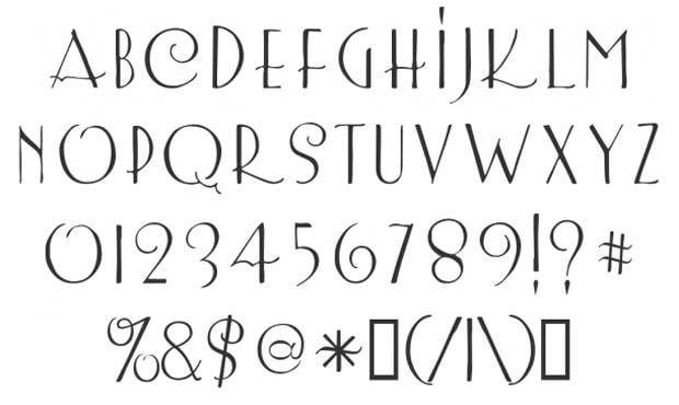 25 Free Fonts to Use with @font face
