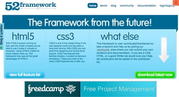 Top HTML CSS Frameworks