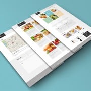 Gustable Freebie. Refined Responsive Theme for Gourmet Place Site