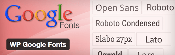 google-fonts-plugins